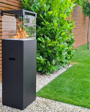 Fritstående Biopejs  Sort Mat