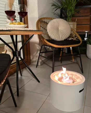 Gulvmodel Fritstående Biopejse   290 Mm Hvid Mat